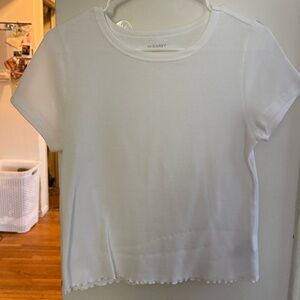 Old Navy waffle White Tee